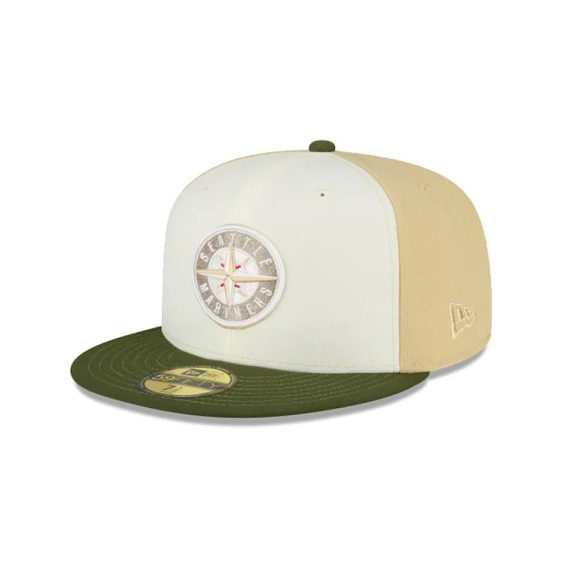 Seattle Mariners Birchwood 59FIFTY Fitted Hat sold by New Era