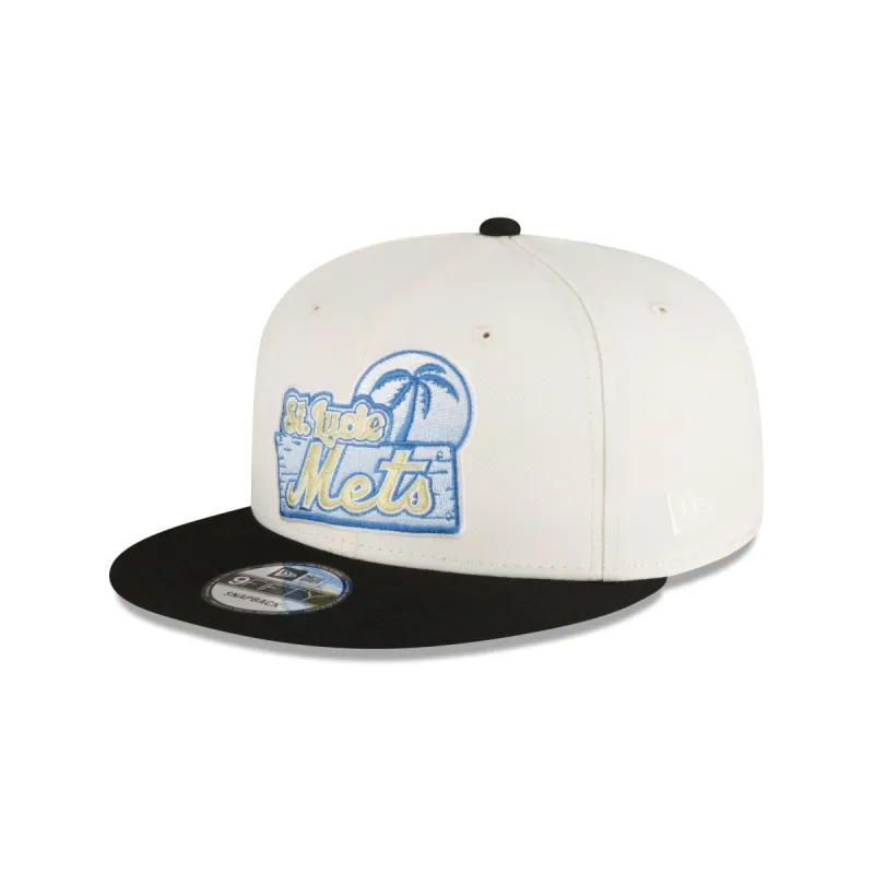 St. Lucie Mets Chrome Sky 9FIFTY Snapback Hat sold by New Era