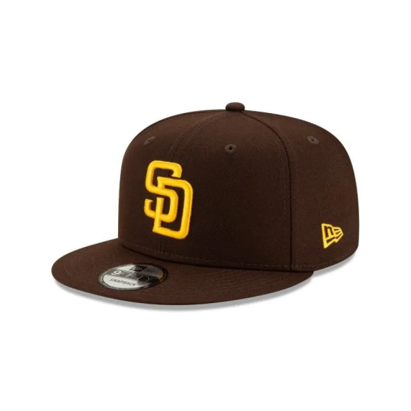 San Diego Padres Basic Snap 9FIFTY Snapback Hat sold by New Era