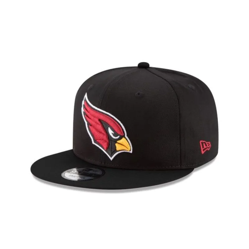 Arizona Cardinals Black 9FIFTY Snapback Hat sold by New Era