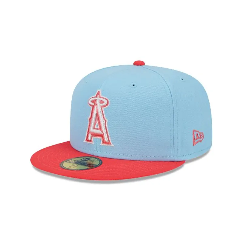 Los Angeles Angels Color Pack Blue 59FIFTY Fitted Hat sold by New Era