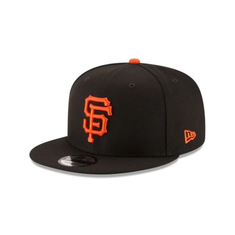 San Francisco Giants Team Color Basic 9FIFTY Snapback Hat sold by New Era