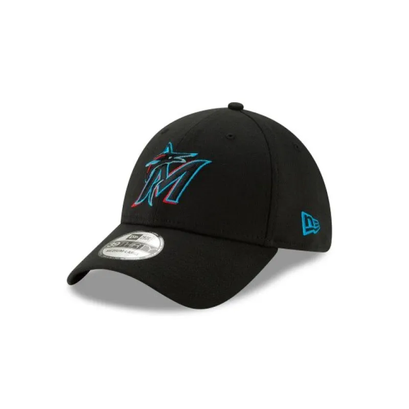 Miami Marlins 2019 Team Classic 39THIRTY Stretch Fit Hat sold by New Era