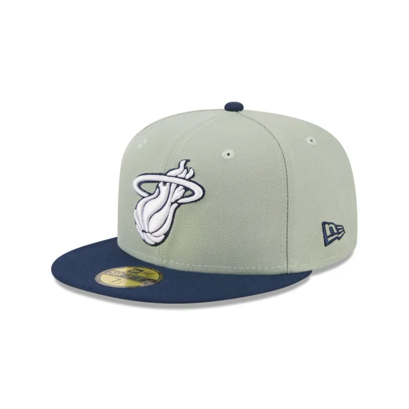 Miami Heat Color Pack Green 59FIFTY Fitted Hat sold by New Era