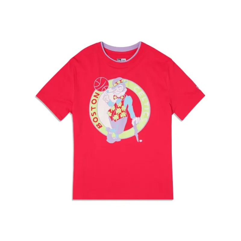 Boston Celtics Color Pack Pink T-Shirt sold by New Era