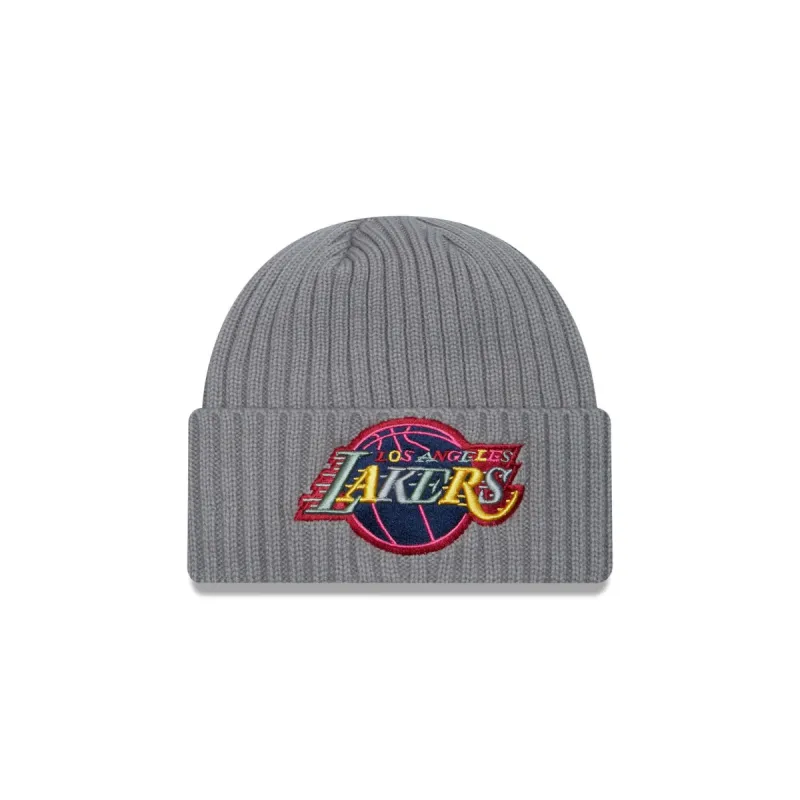 Los Angeles Lakers Color Pack Knit Hat sold by New Era