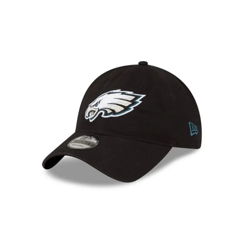 Philadelphia Eagles Core Classic Black 9TWENTY Adjustable Hat sold by New Era