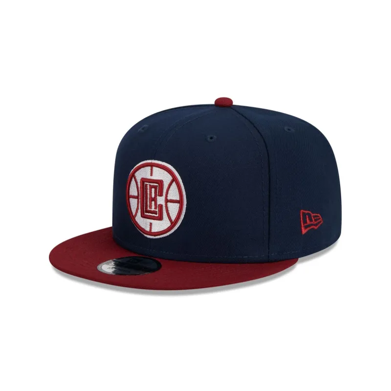 Los Angeles Clippers Color Pack Navy 9FIFTY Snapback Hat sold by New Era