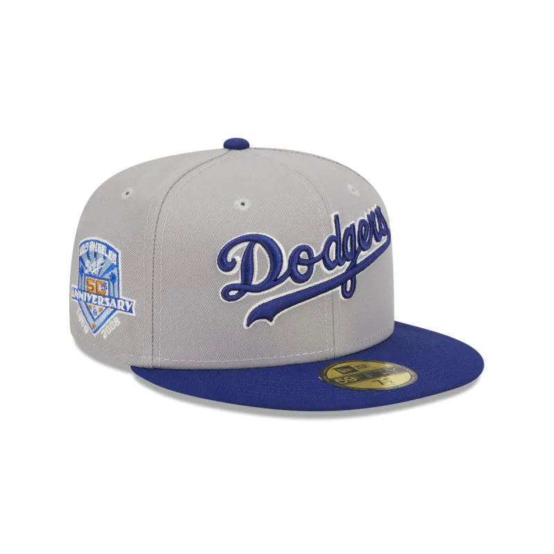 Los Angeles Dodgers Retro Jersey Script 59FIFTY Fitted Hat sold by New Era