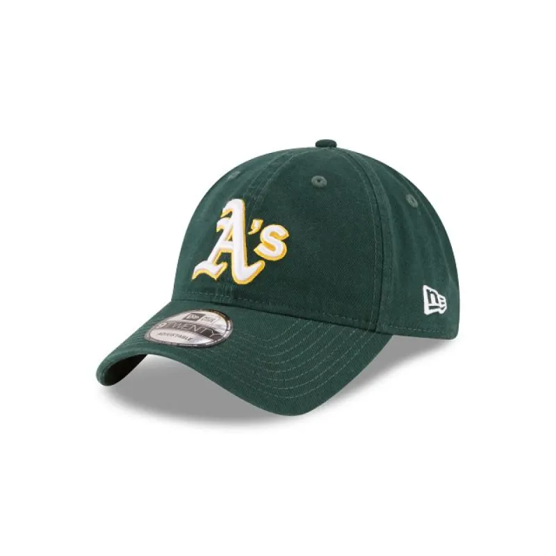 Oakland Athletics Core Classic Road 9TWENTY Adjustable Hat sold by New Era