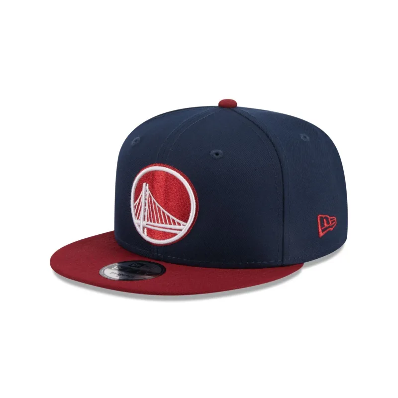 Golden State Warriors Color Pack Navy 9FIFTY Snapback Hat sold by New Era