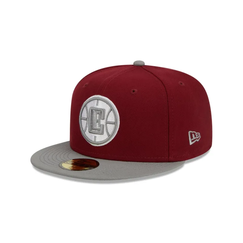 Los Angeles Clippers Color Pack Red 59FIFTY Fitted Hat sold by New Era