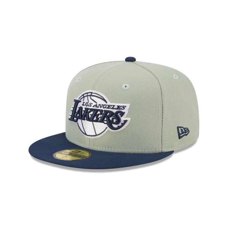 Los Angeles Lakers Color Pack Green 59FIFTY Fitted Hat sold by New Era