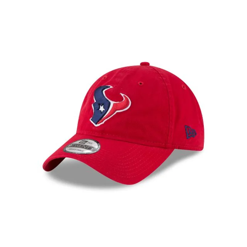 Houston Texans Core Classic Red 9TWENTY Adjustable Hat sold by New Era