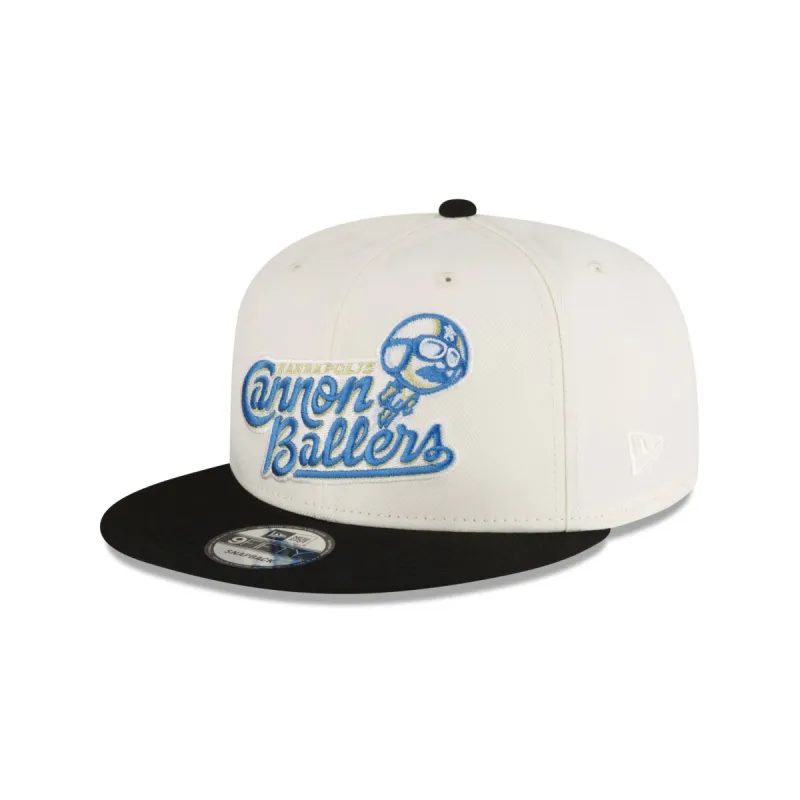 Kannapolis Cannon Ballers Chrome Sky 9FIFTY Snapback Hat sold by New Era