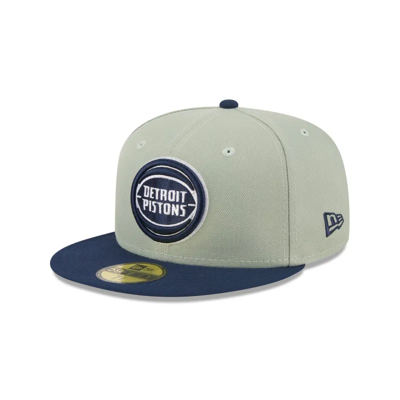 Detroit Pistons Color Pack Green 59FIFTY Fitted Hat sold by New Era
