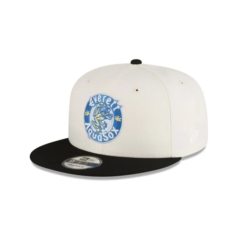 Everett AquaSox Chrome Sky 9FIFTY Snapback Hat sold by New Era