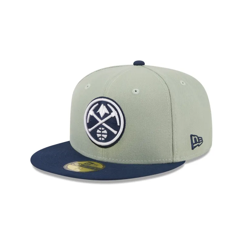 Denver Nuggets Color Pack Green 59FIFTY Fitted Hat sold by New Era
