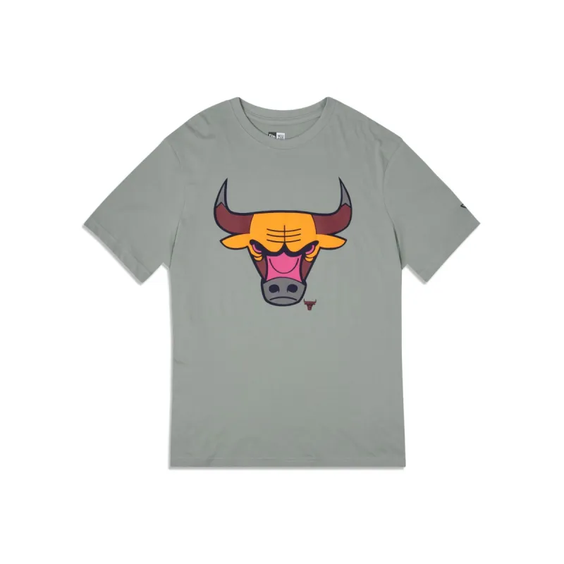Chicago Bulls Color Pack Green T-Shirt sold by New Era