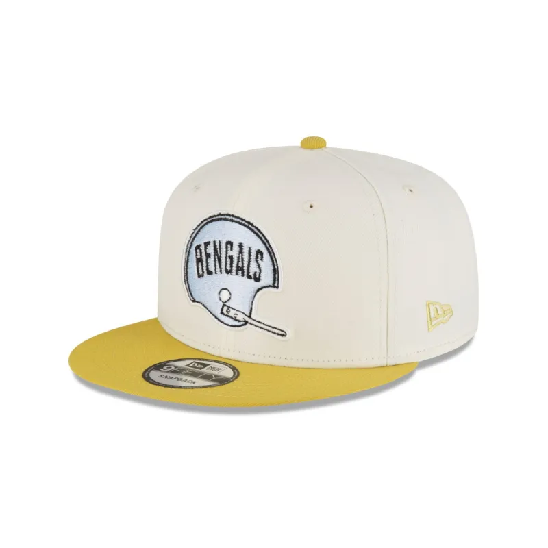 Cincinnati Bengals Chartreuse Chrome 9FIFTY Snapback Hat sold by New Era