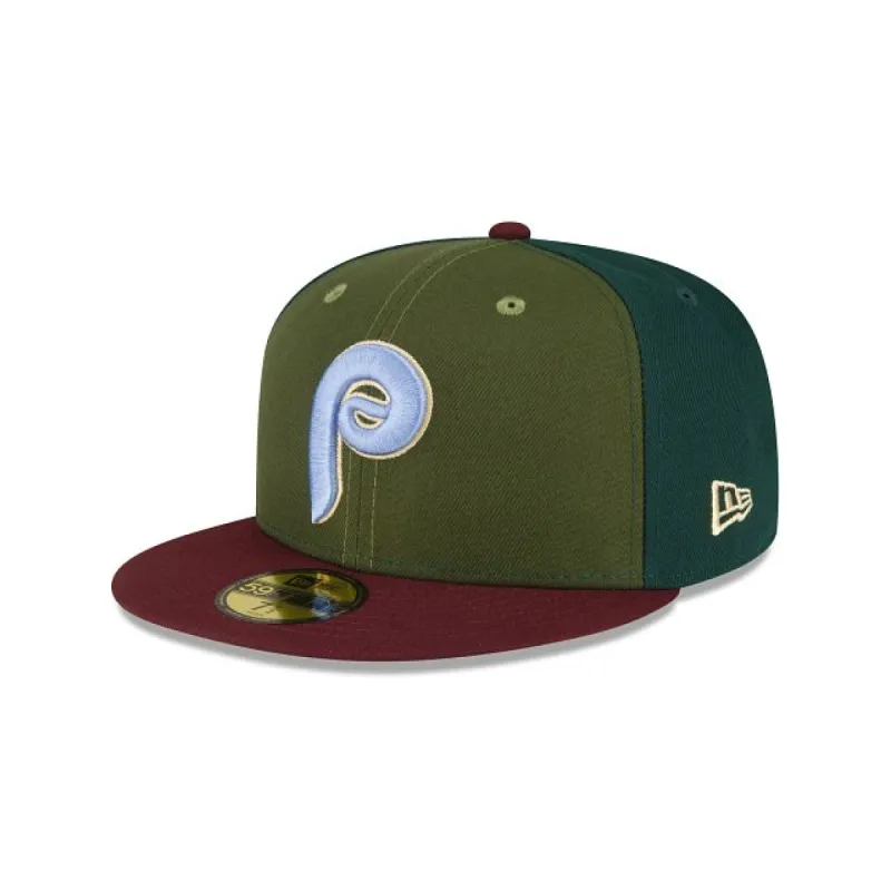 Just Caps Dark Green Philadelphia Phillies 59FIFTY Fitted Hat sold by New Era