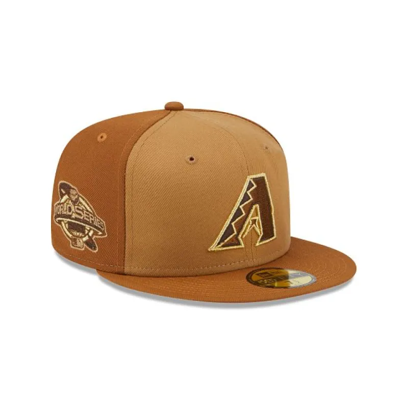 Arizona Diamondbacks Tri-Tone Brown 59FIFTY Fitted Hat sold by New Era