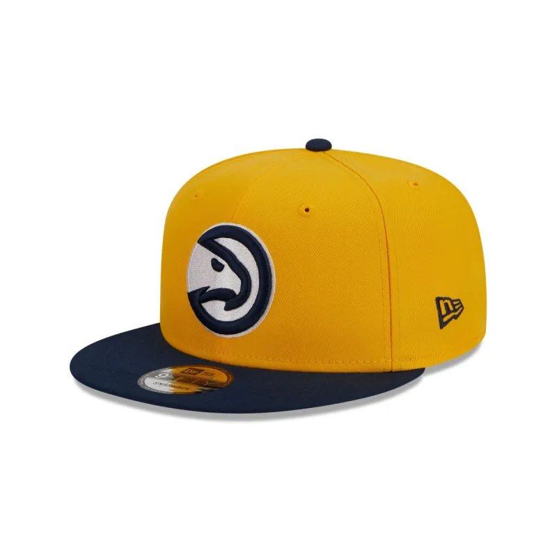 Atlanta Hawks Color Pack Gold 9FIFTY Snapback Hat sold by New Era