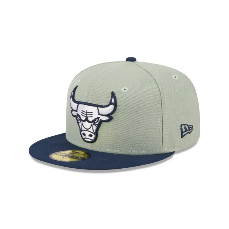 Chicago Bulls Color Pack Green 59FIFTY Fitted Hat sold by New Era