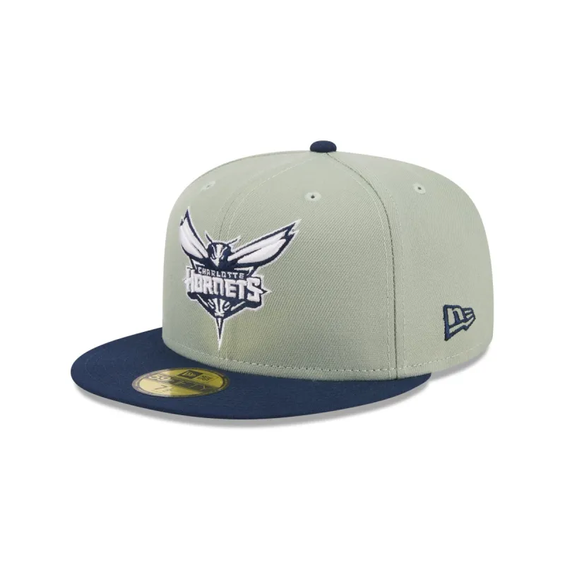 Charlotte Hornets Color Pack Green 59FIFTY Fitted Hat sold by New Era