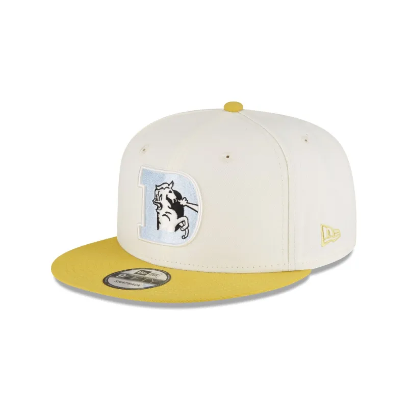 Denver Broncos Chartreuse Chrome 9FIFTY Snapback Hat sold by New Era