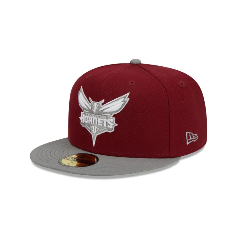 Charlotte Hornets Color Pack Red 59FIFTY Fitted Hat sold by New Era