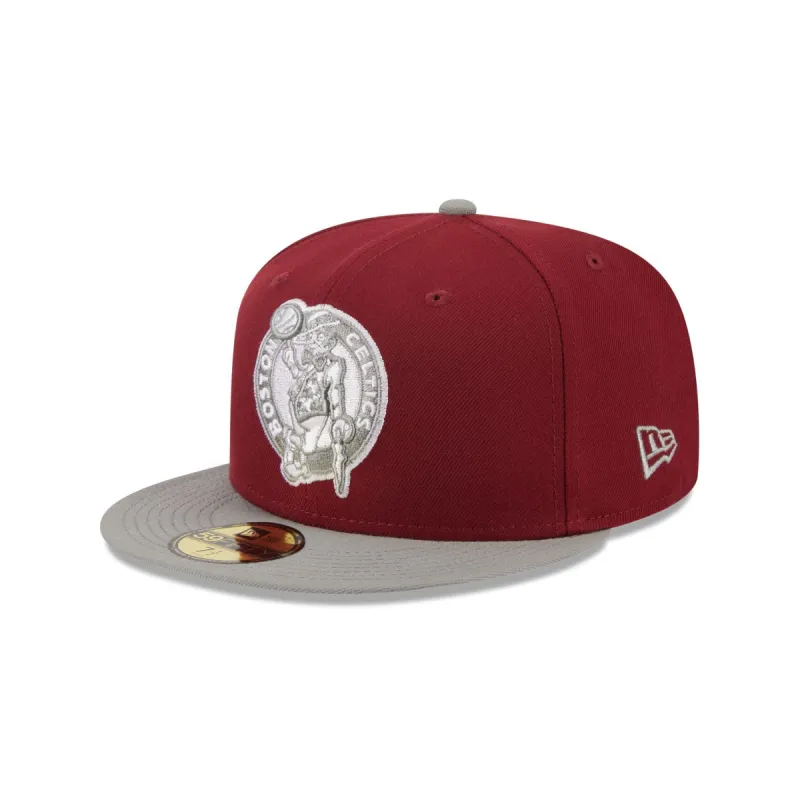 Boston Celtics Color Pack Red 59FIFTY Fitted Hat sold by New Era