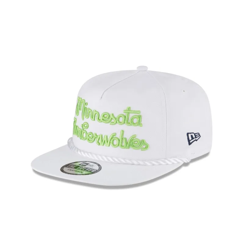 Minnesota Timberwolves Script Golfer Hat sold by New Era