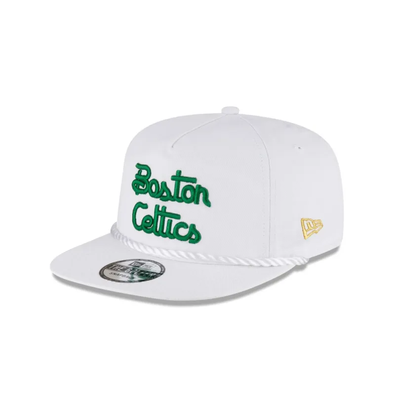 Boston Celtics Script Golfer Hat sold by New Era