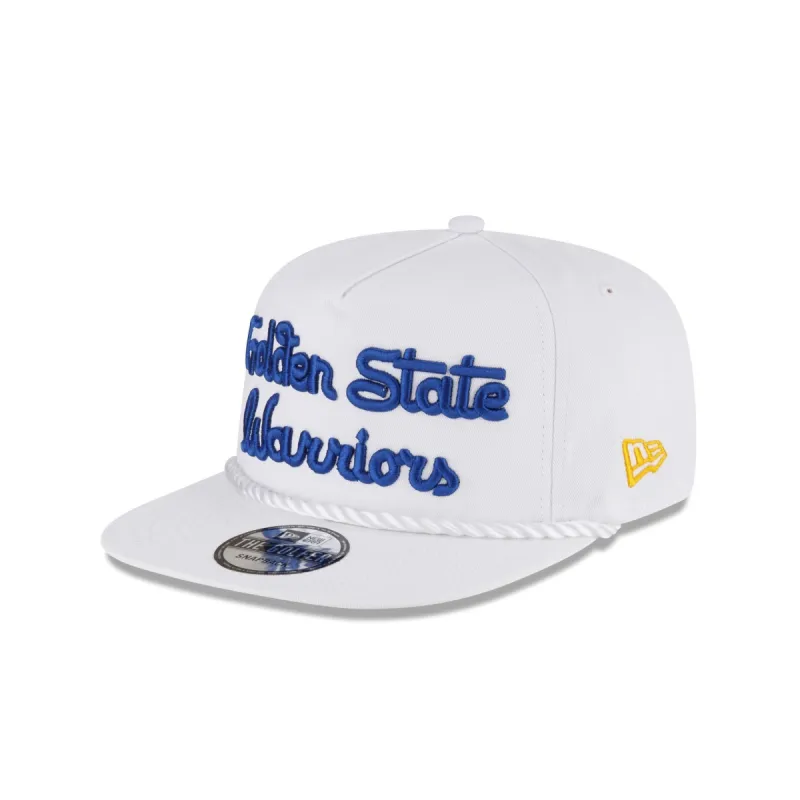 Golden State Warriors Script Golfer Hat sold by New Era