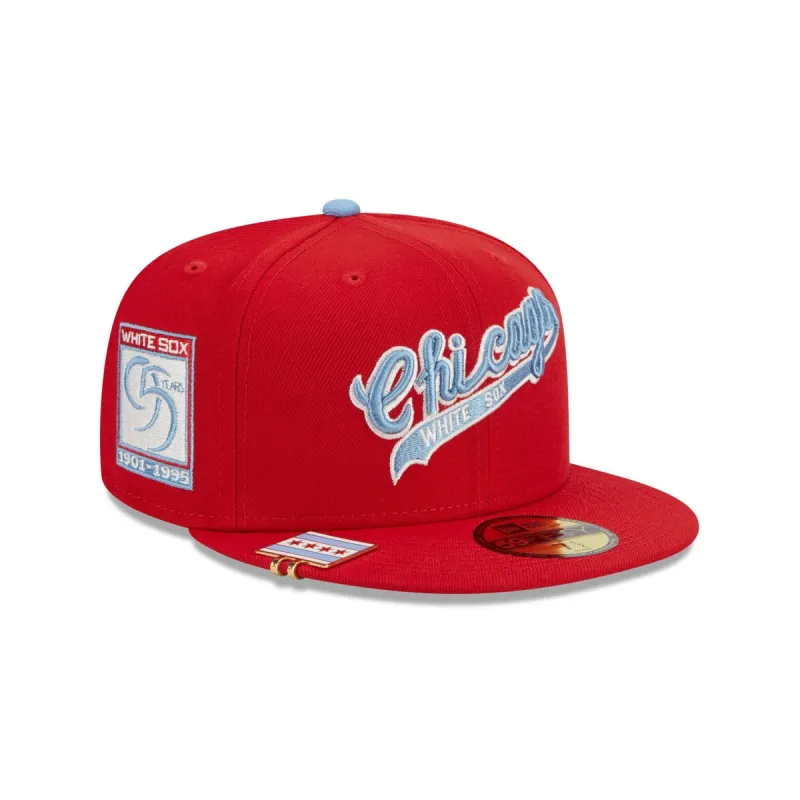 Chicago White Sox City Flag 59FIFTY Fitted Hat sold by New Era