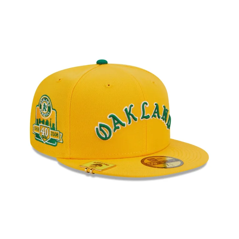 Oakland Athletics City Flag 59FIFTY Fitted Hat sold by New Era