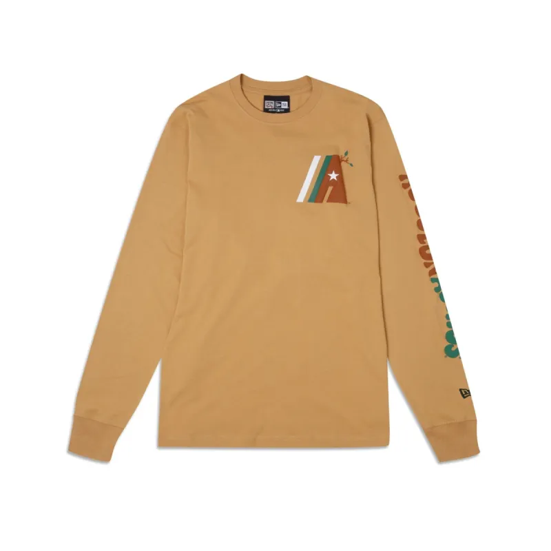 Houston Astros Camp Long Sleeve T-Shirt sold by New Era