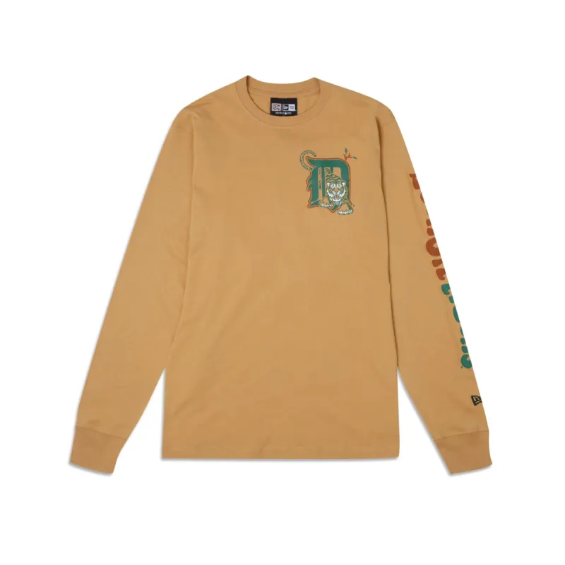 Detroit Tigers Camp Long Sleeve T-Shirt sold by New Era