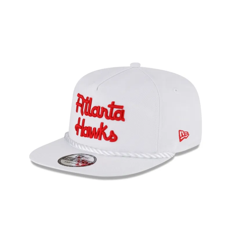Atlanta Hawks Script Golfer Hat sold by New Era