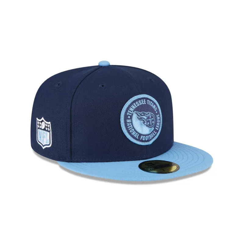 Tennessee Titans 2023 Sideline Team Patch 59FIFTY Fitted Hat sold by New Era