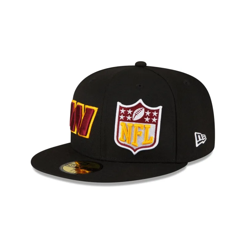Washington Commanders 2023 Sideline Black 59FIFTY Fitted Hat sold by New Era