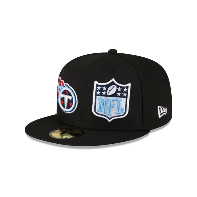 Tennessee Titans 2023 Sideline Black 59FIFTY Fitted Hat sold by New Era
