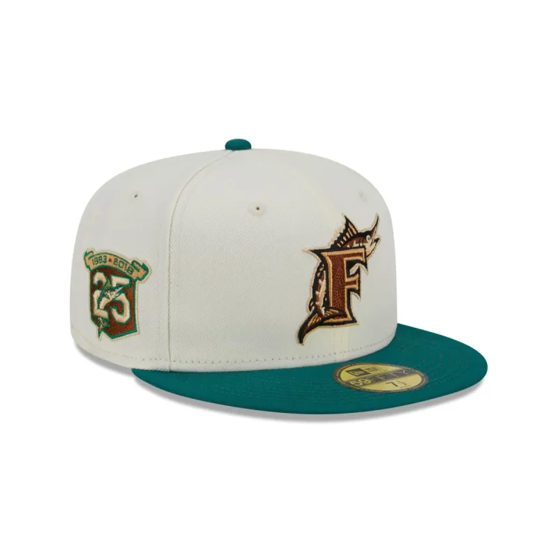 Miami Marlins Camp 59FIFTY Fitted Hat sold by New Era