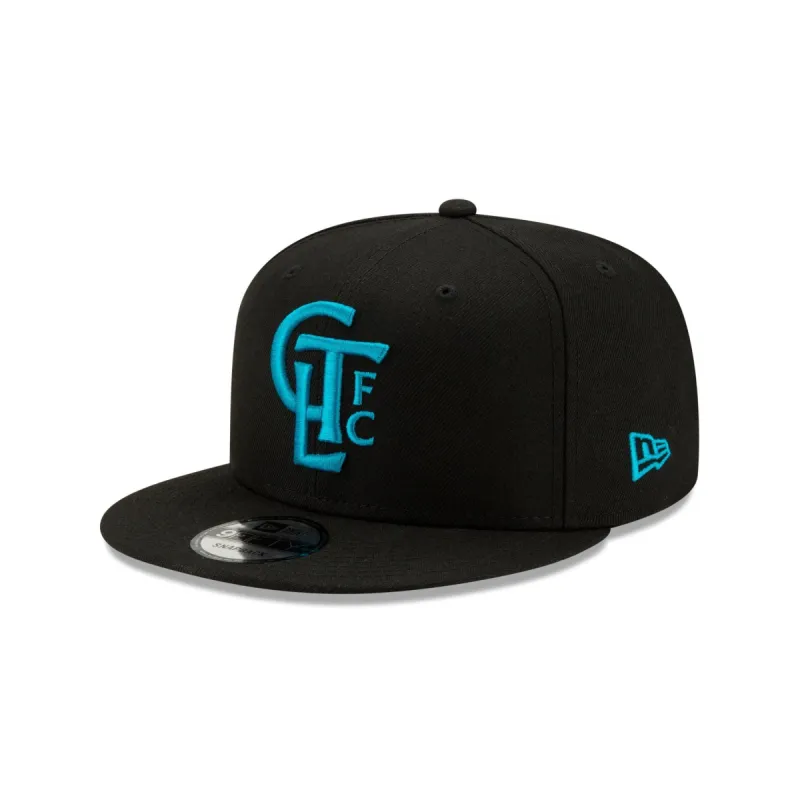 Charlotte FC Black 9FIFTY Snapback Hat sold by New Era