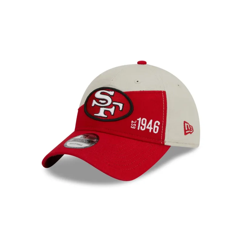 San Francisco 49ers 2027 Sideline Historic 9TWENTY Adjustable Hat sold by New Era