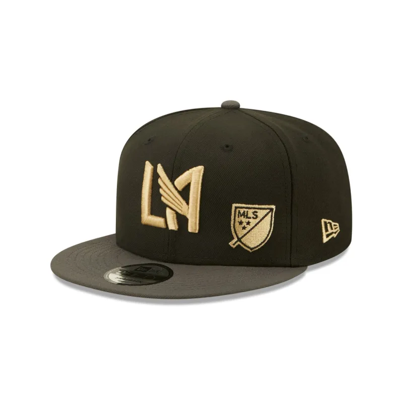 Los Angeles FC Black 9FIFTY Snapback Hat sold by New Era