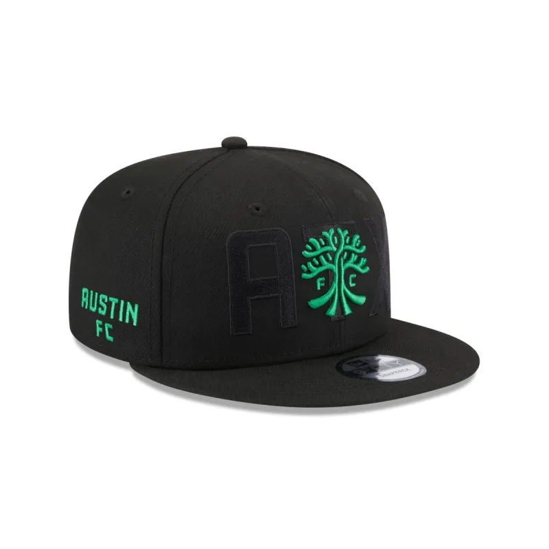 Austin FC Black 9FIFTY Snapback Hat sold by New Era