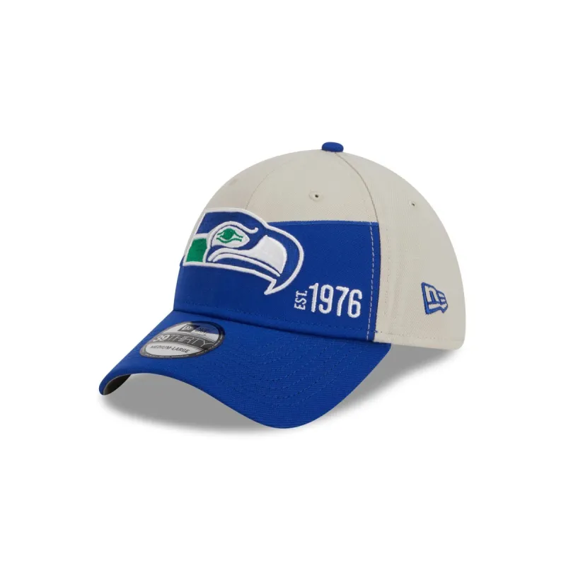 Seattle Seahawks 2023 Sideline Historic 39THIRTY Stretch Fit Hat sold by New Era