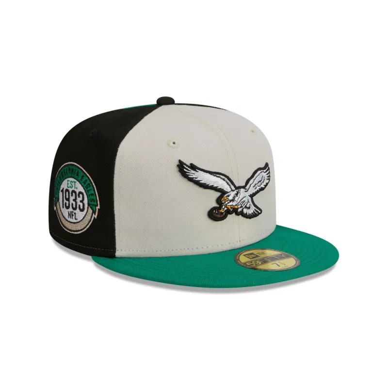 Philadelphia Eagles 2023 Sideline Historic 59FIFTY Fitted Hat sold by New Era